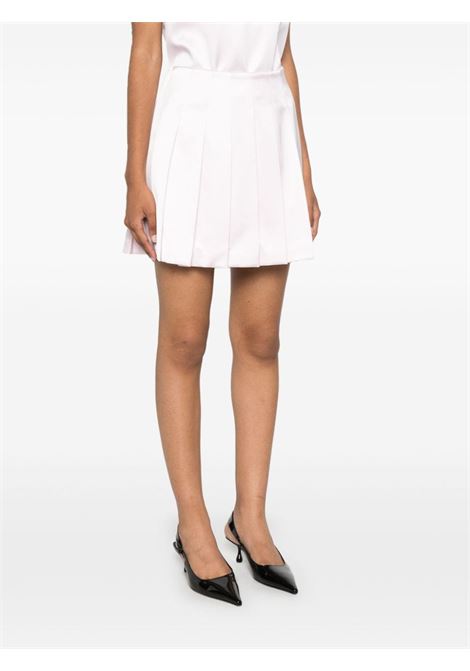 Light pink satin mini skirt Self Portrait - women SELF-PORTRAIT | AW24060SKP