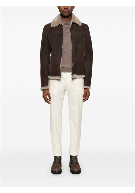 White Lang trousers Tagliatore - men TAGLIATORE | PLANG14070039X1098