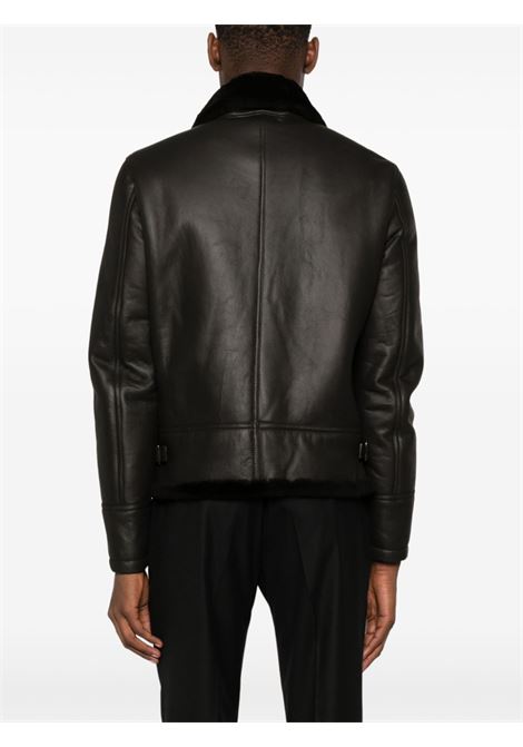 Giacca Ralph in shearling in testa di moro Tagliatore - uomo TAGLIATORE | RALPHCHI2410MOROM