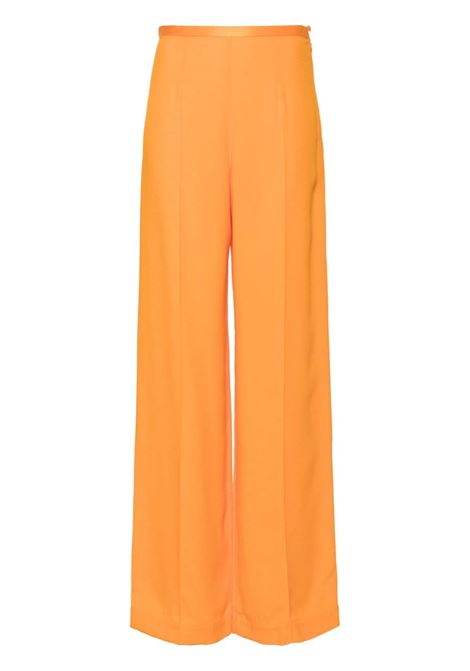 Orange Marlene palazzo pants Taller Marmo - women TALLER MARMO | Trousers | TMPF2428255