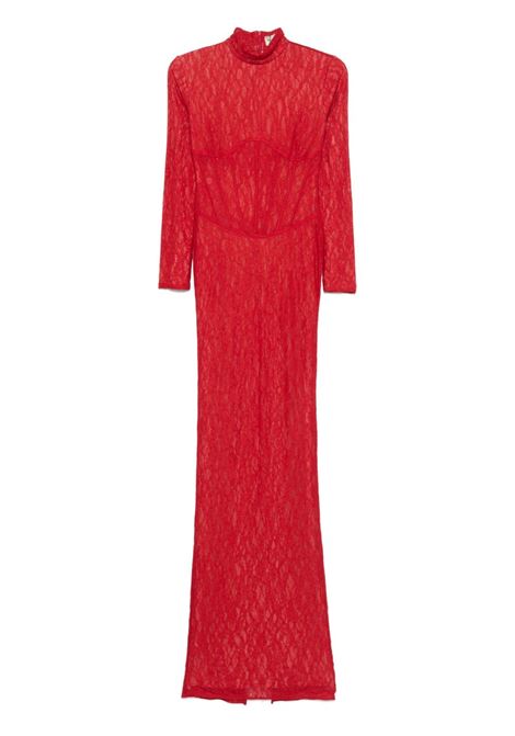 Red Isadora gown The new arrivals ilkyaz ozel  - women THE NEW ARRIVALS ILKYAZ OZEL | Dresses | NA00202670117RD