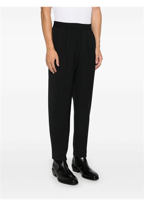 Black tapered-leg trousers Zegna - men ZEGNA | 73GCC28ZF818A88