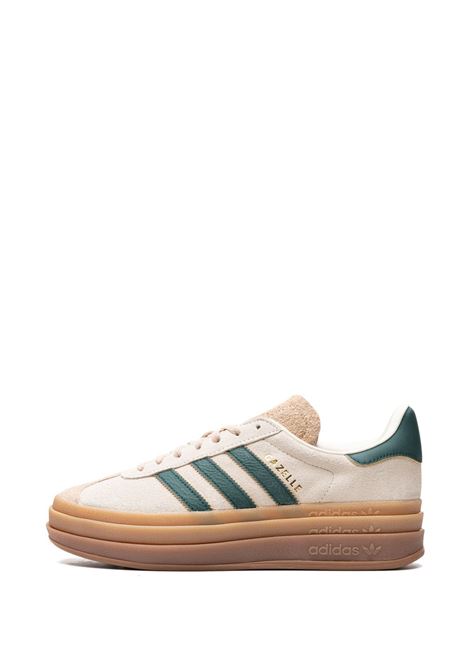 Green and beige Gazelle Bold sneakers Adidas - women ADIDAS | ID7056WHTGRN