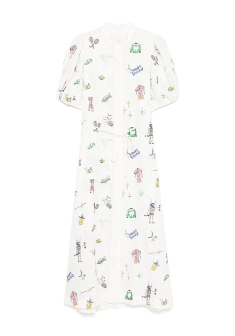 white play embroidered dress alemais - women ALEMAIS | 5179DCRM