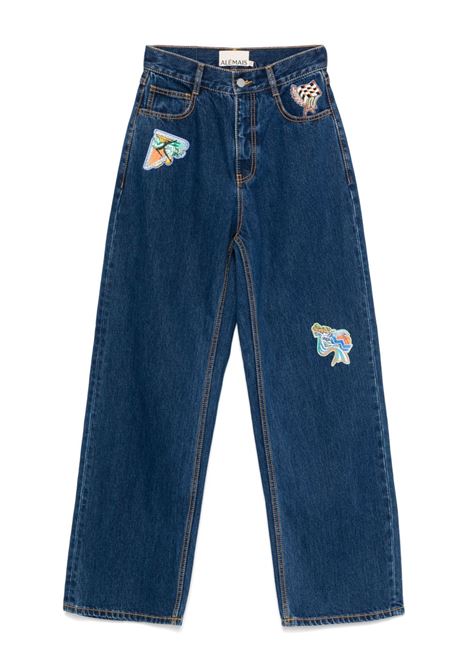 Jeans dritti in blu Alemais - donna ALEMAIS | 5286PINDG