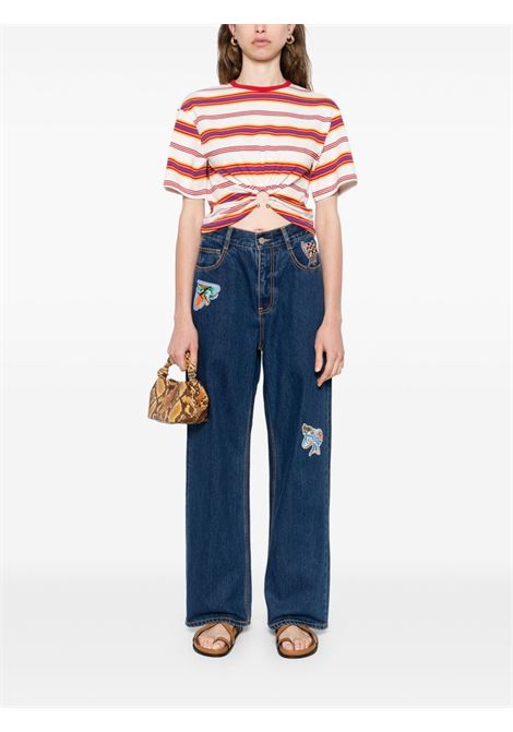 Jeans dritti in blu Alemais - donna ALEMAIS | 5286PINDG