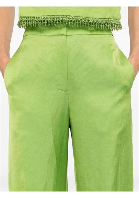 Pantaloni Luisa con ricamo in verde Alemais - donna ALEMAIS | 5313PGRN