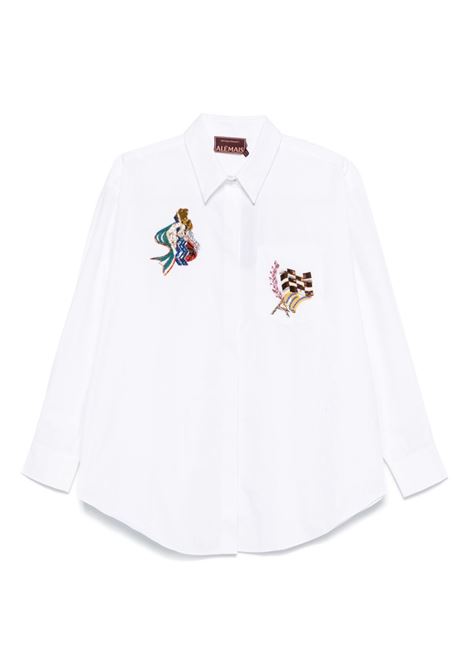 White embroidered cotton shirt Alemais - women ALEMAIS | 5465TWHT