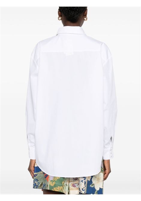 White embroidered cotton shirt Alemais - women ALEMAIS | 5465TWHT