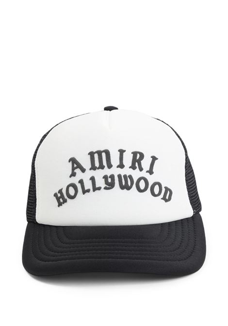 Cappello da baseball hollywood in bainco e e nero Amiri - uomo AMIRI | AMHATR1025BLK