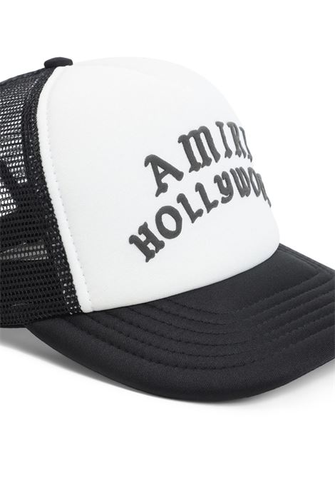 Cappello da baseball hollywood in bainco e e nero Amiri - uomo AMIRI | AMHATR1025BLK