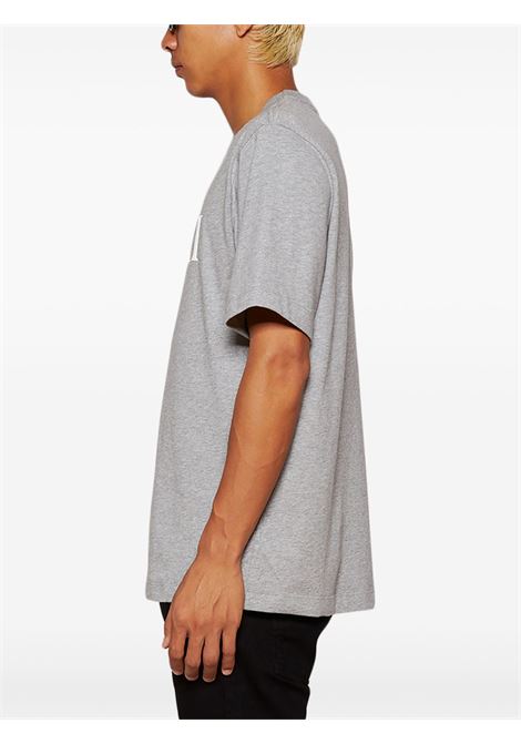T-shirt con logo in grigio Amiri - uomo AMIRI | AMJYTE1073BLK