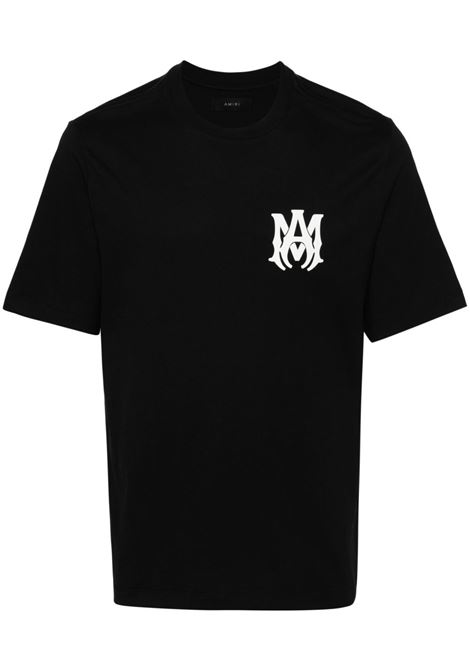 T-shirt con logo in nero Amiri - uomo AMIRI | AMJYTE1074BLK