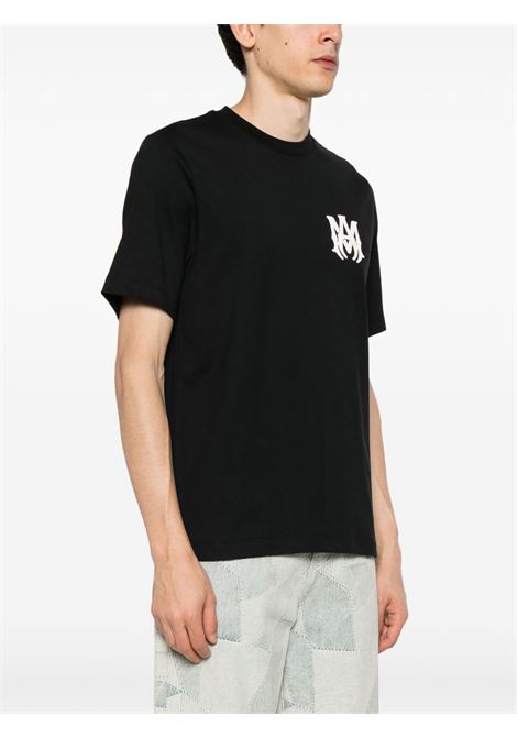 T-shirt con logo in nero Amiri - uomo AMIRI | AMJYTE1074BLK