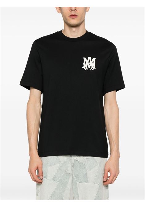 T-shirt con logo in nero Amiri - uomo AMIRI | AMJYTE1074BLK