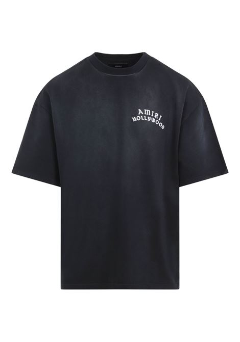 T-shirt Hollywood in nero Amiri - uomo AMIRI | AMJYTE1204BLK
