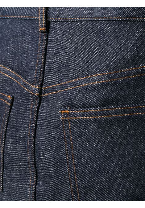 Minigonna a vita alta in blu A.P.C. - donna A.P.C. | CODBSF06094IAI