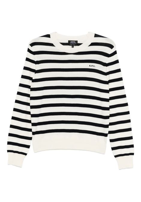 Maglia Josepha in bianco e nero A.P.C. - donna A.P.C. | COGDKF23444TAI
