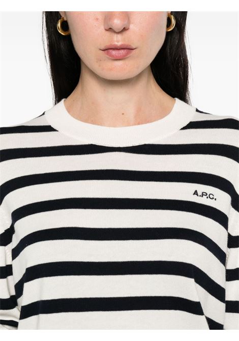 Maglia Josepha in bianco e nero A.P.C. - donna A.P.C. | COGDKF23444TAI
