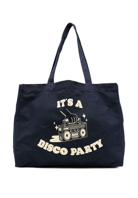 Borsa tote con stampa in blu A.P.C. - unisex A.P.C. | COGYXM67037IAK