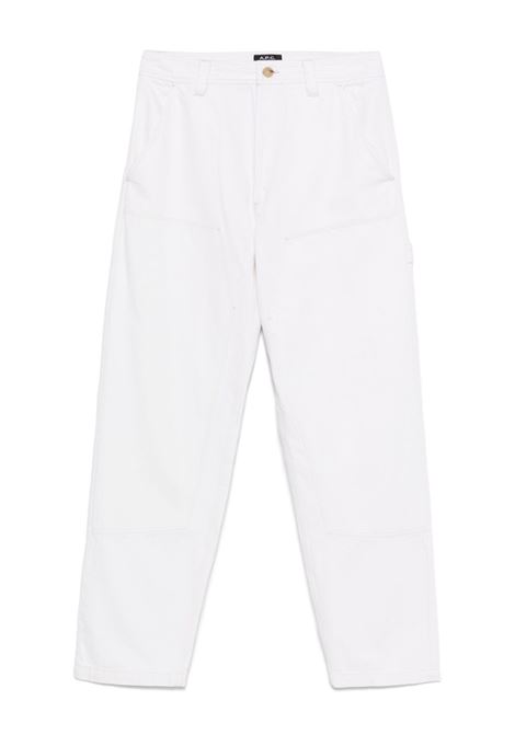 Jeans utility in bianco A.P.C. - donna A.P.C. | COGZVM08484AAC