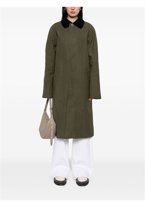 Cappotto con colletto in verde militare A.P.C. - donna A.P.C. | COHILM01548JAC