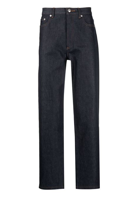 Jeans a gamba dritta in blu A.P.C. - uomo