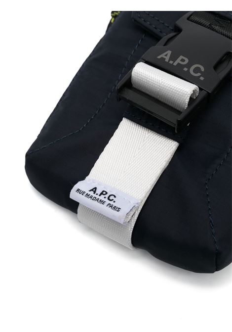 Borsa a tracolla trek in blu - A.P.C -  uomo A.P.C. | PAAFHH61733IAK
