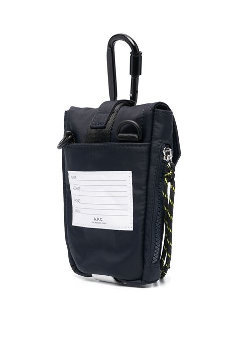Borsa a tracolla trek in blu - A.P.C -  uomo A.P.C. | PAAFHH61733IAK
