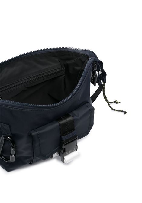 Borsa a tracolla trek in blu - A.P.C -  uomo A.P.C. | PAAFHH61734IAK