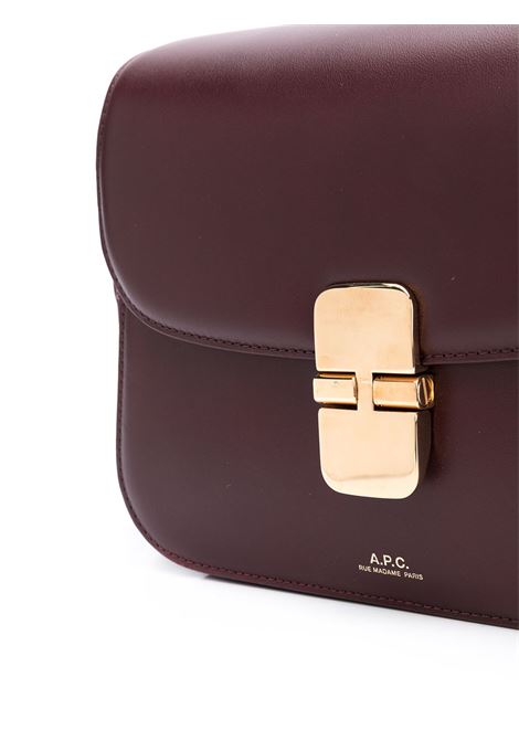 Borsa a tracolla Grace APC in bordeaux - donna A.P.C. | PXBMWF61413GAE