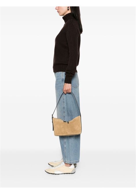 Beige zip-fastening shoulder bag A.P.C. - women A.P.C. | PXCALF61974TBK
