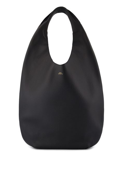 Borsa a spalla La Neige in nero A.P.C. - donna A.P.C. | PXCBCF67008LZZ