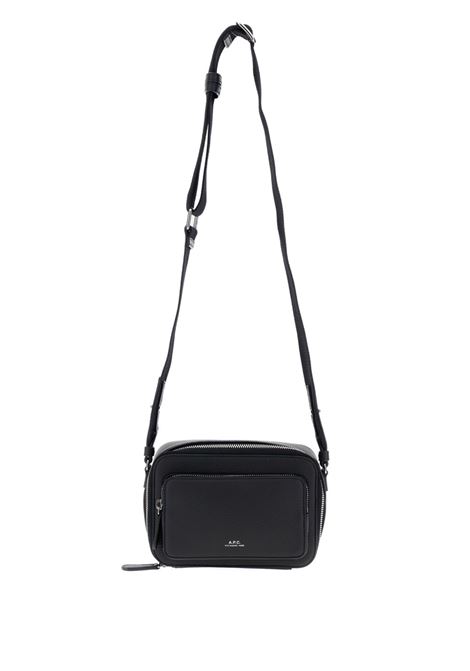 Black Camera crossbody bag sofo A.P.C. - men A.P.C. | PXCBCM67021LZZ