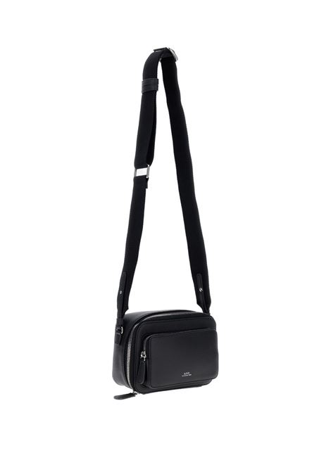 Black Camera crossbody bag sofo A.P.C. - men A.P.C. | PXCBCM67021LZZ