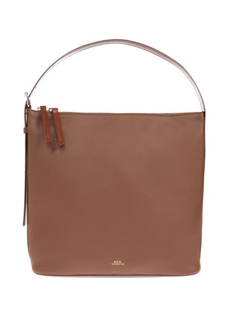 Borsa a mano sac vera in marrone a.p.c. - donna A.P.C. | PXCBLF61902CAD