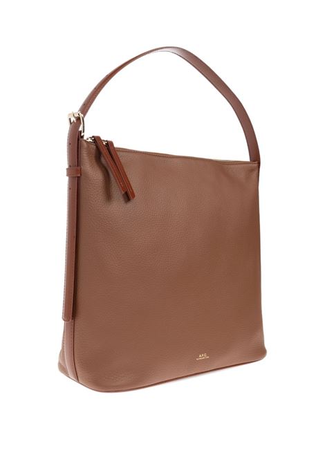 Borsa a mano sac vera in marrone a.p.c. - donna A.P.C. | PXCBLF61902CAD