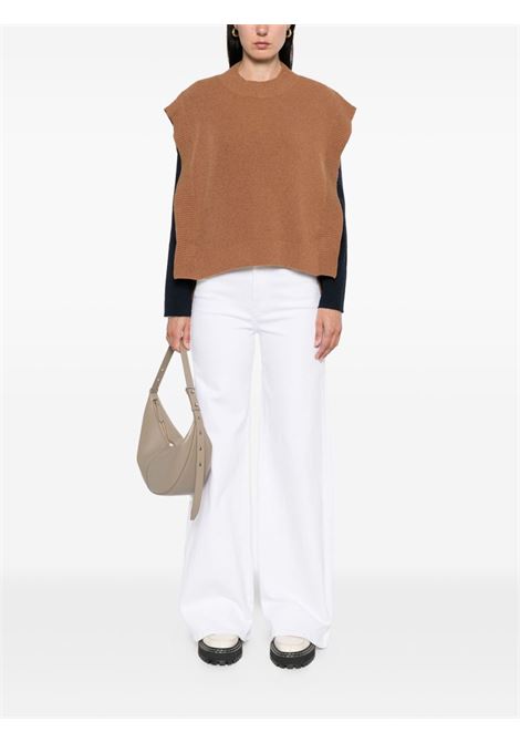 Gilet in maglia in marrone A.P.C. - donna A.P.C. | WOASAF23430CAB
