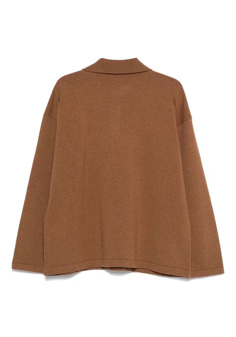 Polo in maglia in marrone A.P.C. - donna A.P.C. | WOASBH23454CAB