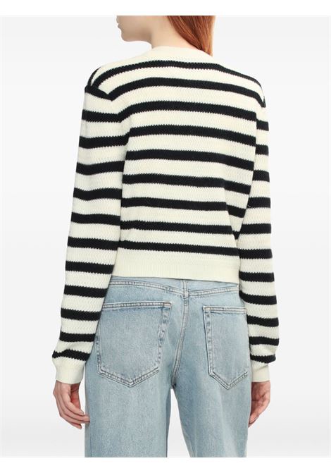Cardigan manon a righe in blu e avorio A.P.C. - donna A.P.C. | WVBECF22327TAS