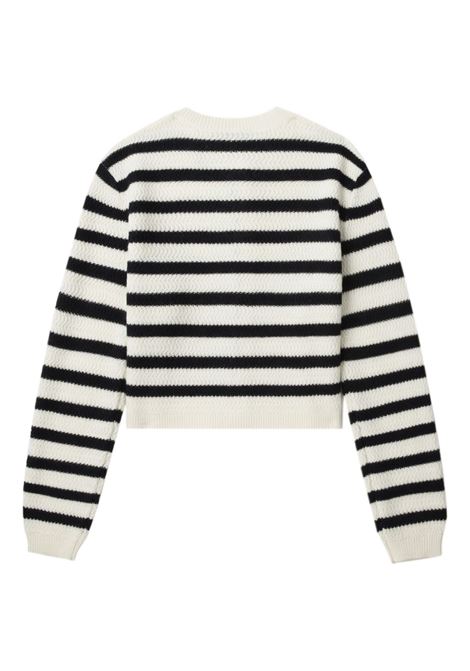 Cardigan manon a righe in blu e avorio A.P.C. - donna A.P.C. | WVBECF22327TAS