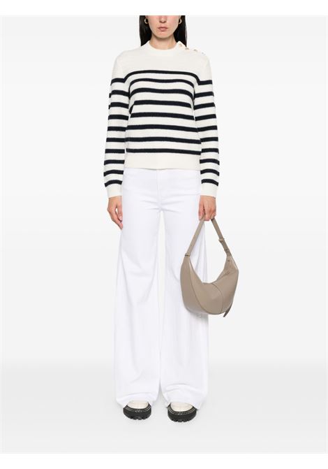 Maglia a righe con bottoni in avorio A.P.C. - donna A.P.C. | WVBECF23416TAS