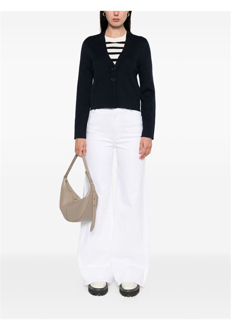 Cardigan con scollo a V in blu notte A.P.C. - donna A.P.C. | WVBEEF22328IAK