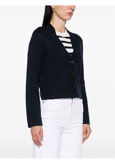 Cardigan con scollo a V in blu notte A.P.C. - donna A.P.C. | WVBEEF22328IAK