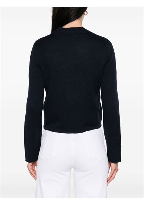Cardigan con scollo a V in blu notte A.P.C. - donna A.P.C. | WVBEEF22328IAK