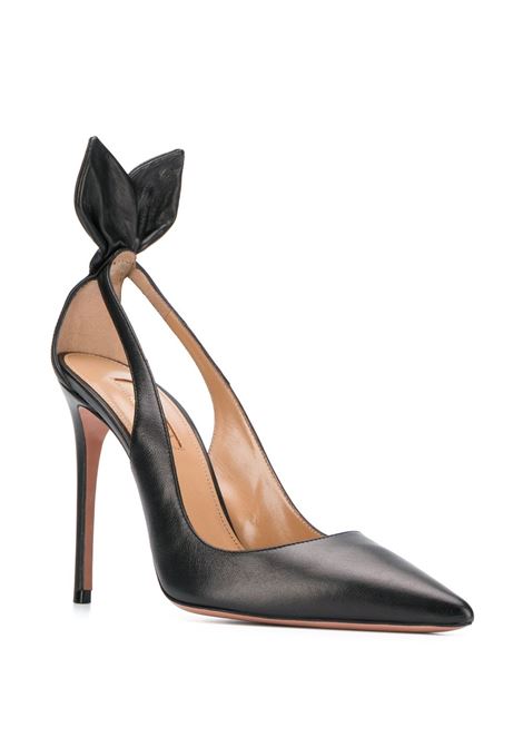 Black Deneuve high-heel pumps Aquazzura - women AQUAZZURA | DENHIGP0NAP000