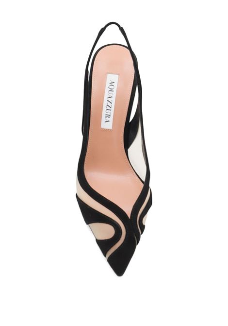 Black lune 85mm pumps Aquazzura - women AQUAZZURA | LNEMIDL0SFE000