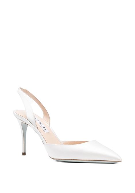 White so nude 85 pumps  Aquazzura - women AQUAZZURA | SNUMIDBDSATFFF