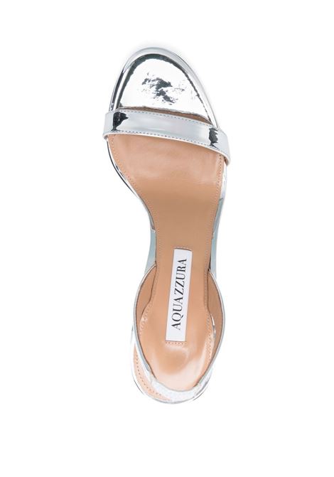 Silver 105mm So Nude sandals Aquazzura - women AQUAZZURA | SNUMIDS0SSYCCC