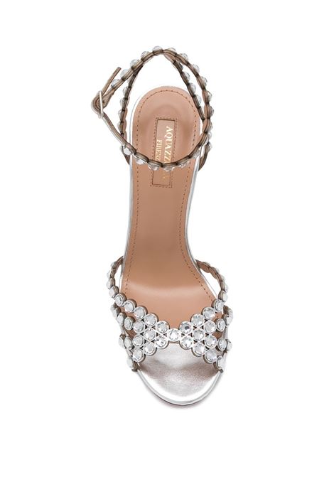 Silver Tequila 105mm crystal embellished sandals Aquazzura - women AQUAZZURA | TQLHIGS0NPLCCC
